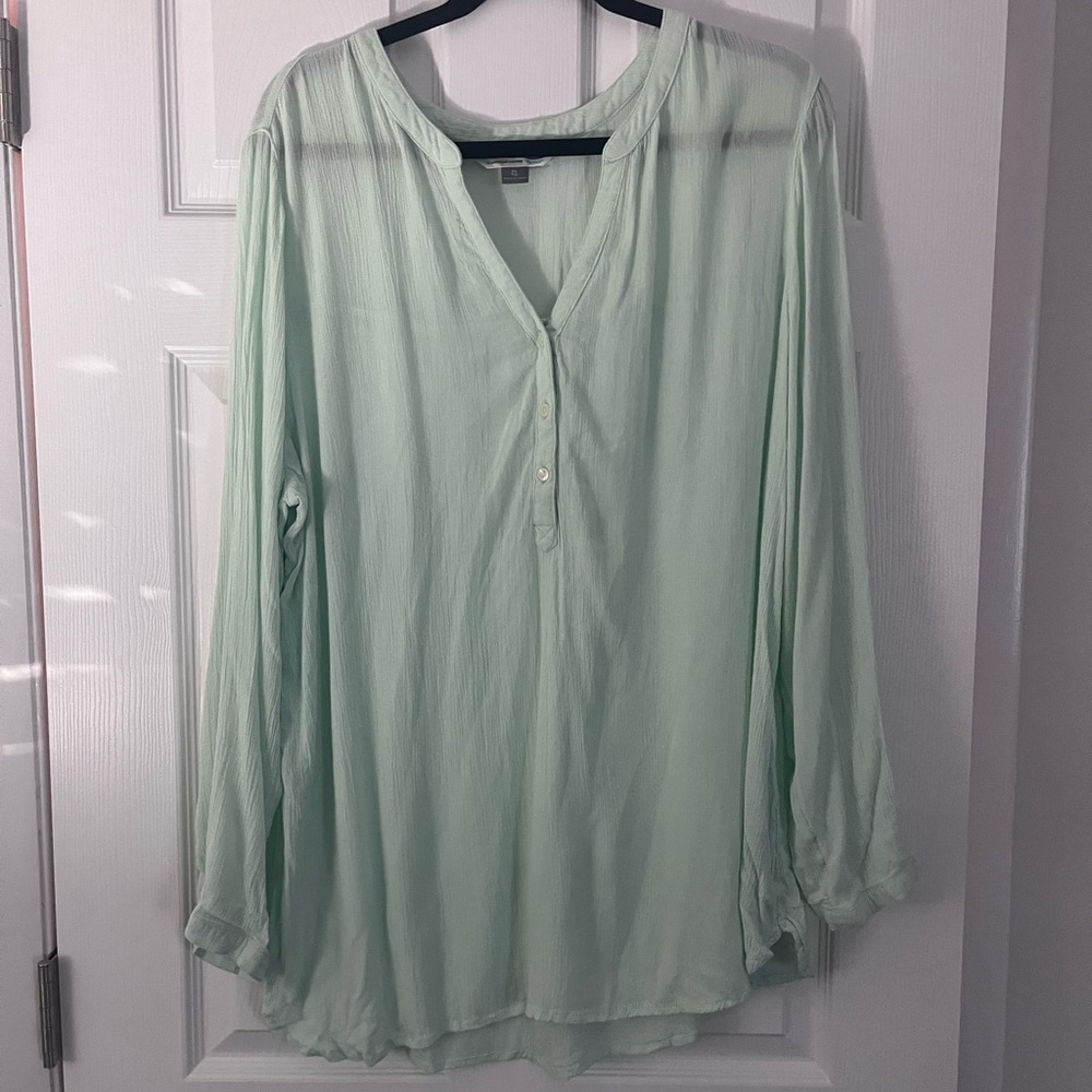 Old Navy Mint Green Tunic